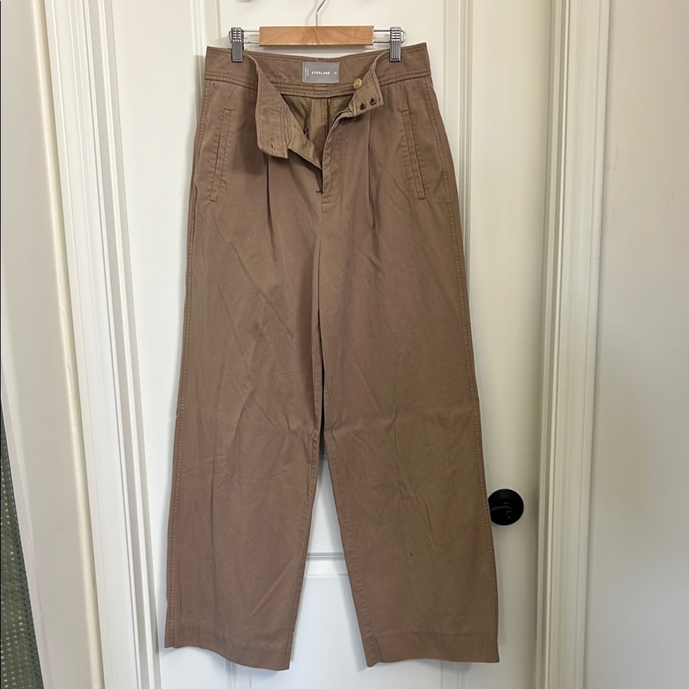 Everlane wide leg trousers